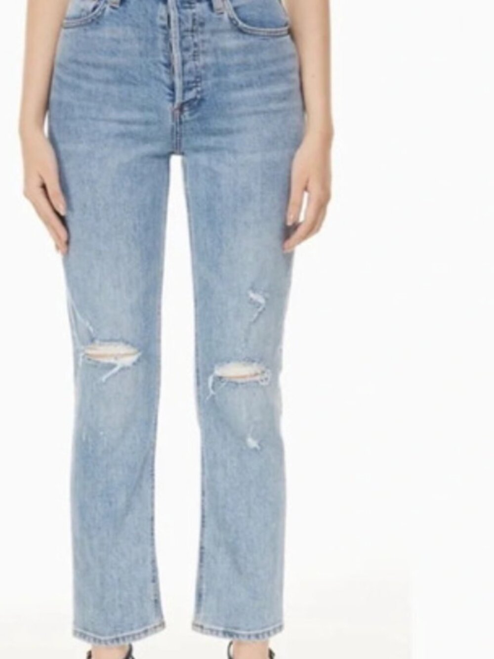 Aritzia Denim Forum The Arlo High Rise 28L jeans